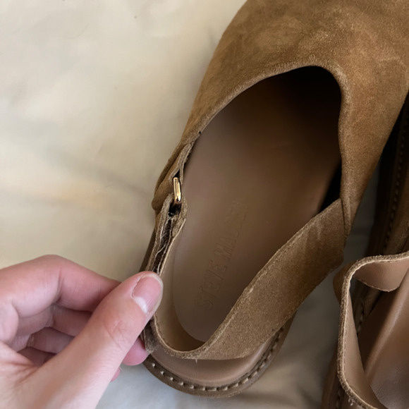 Steve Madden Suede Slingback Clogs - Picture 4 of 4